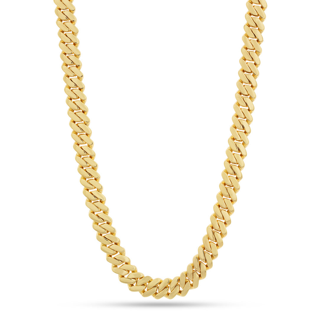 12mm Iced Diamond Cut Miami Cuban Link Chain  in  by King Ice