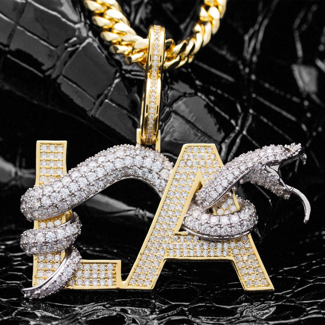 Black Mamba LA Necklace  in  by King Ice