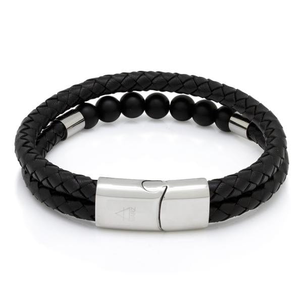 Double Band Bracelet  in  8" by King Ice