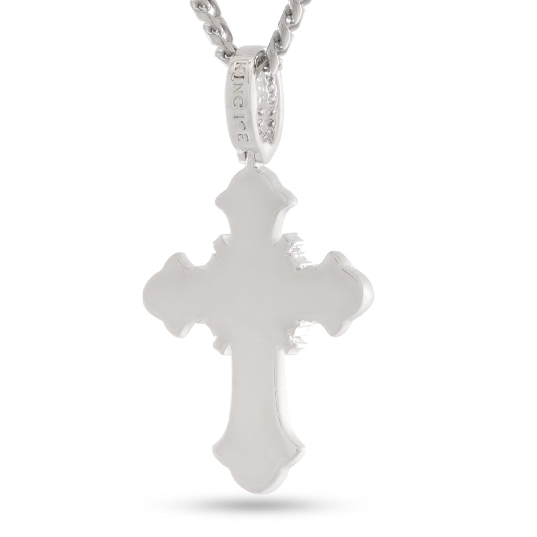 Pearl of Wisdom Cross Necklace  in  by King Ice