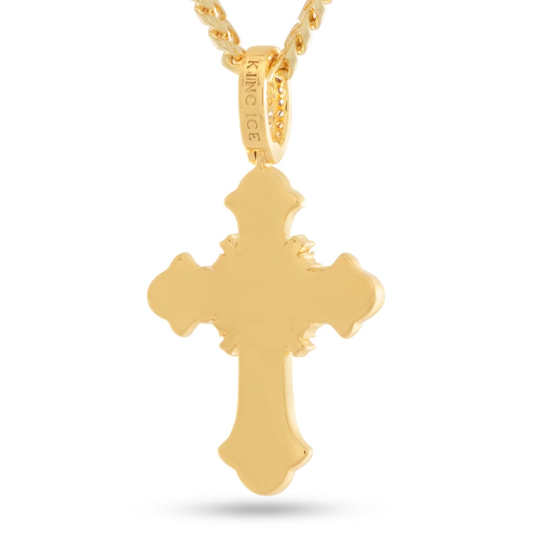 Pearl of Wisdom Cross Necklace  in  by King Ice