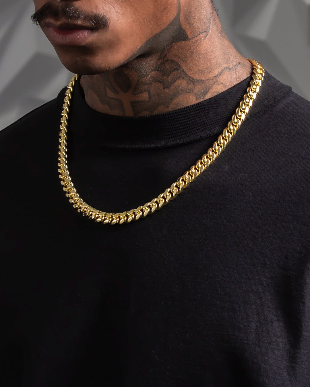 Solid Gold 10mm Miami Cuban Link Chain  in  by King Ice