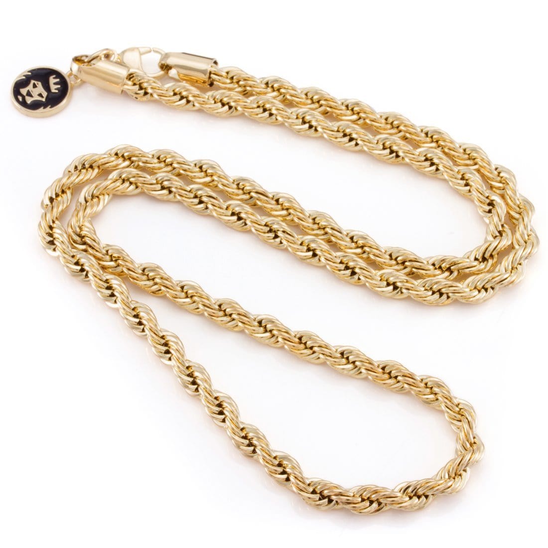 Solid Gold 5mm Rope Chain  in  by King Ice