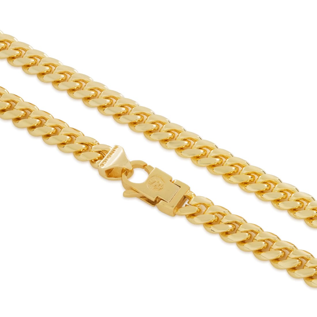 Solid Gold 8mm Miami Cuban Link Chain  in  by King Ice