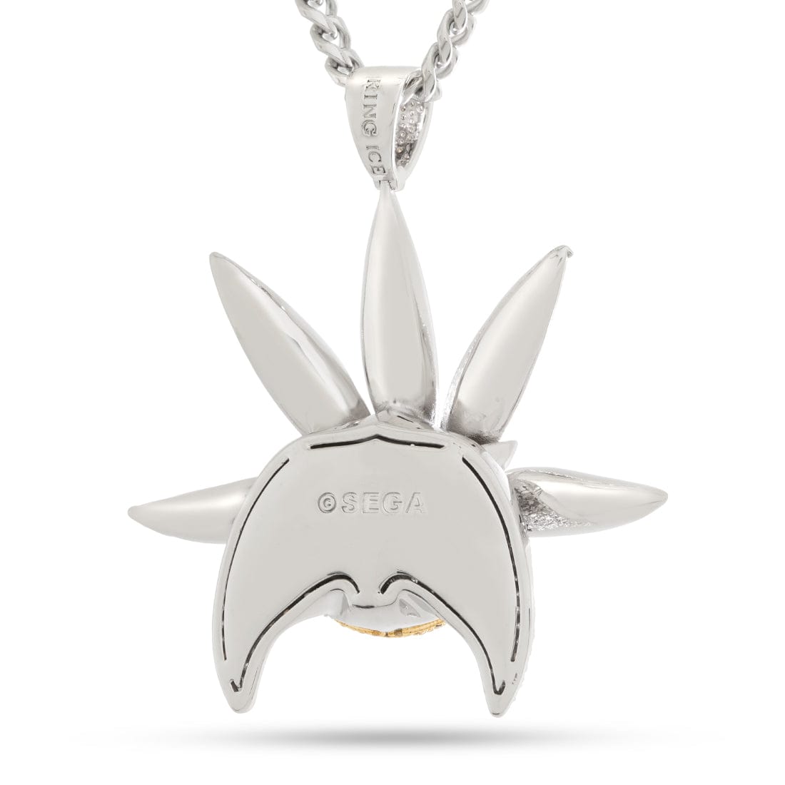 Sonic the Hedgehog x King Ice - Silver Necklace  in  by King Ice