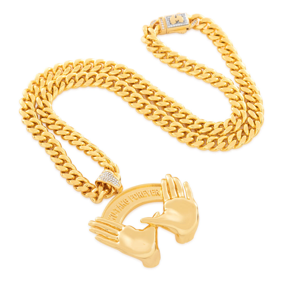 Wu-Tang x King Ice - Wu-Tang Forever Necklace  in  18K Gold / 2" by King Ice