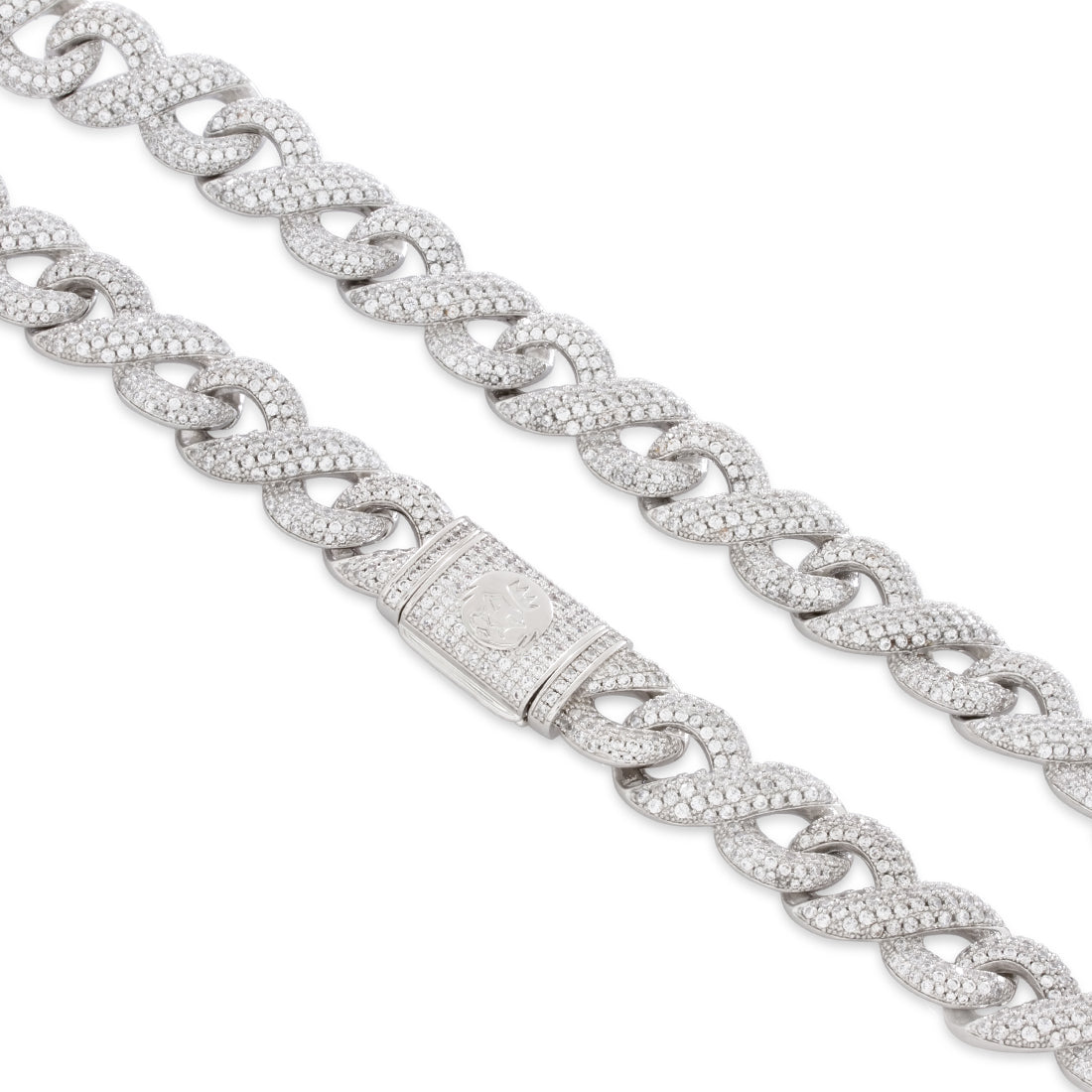 15mm Infinity Link Chain  in  by King Ice