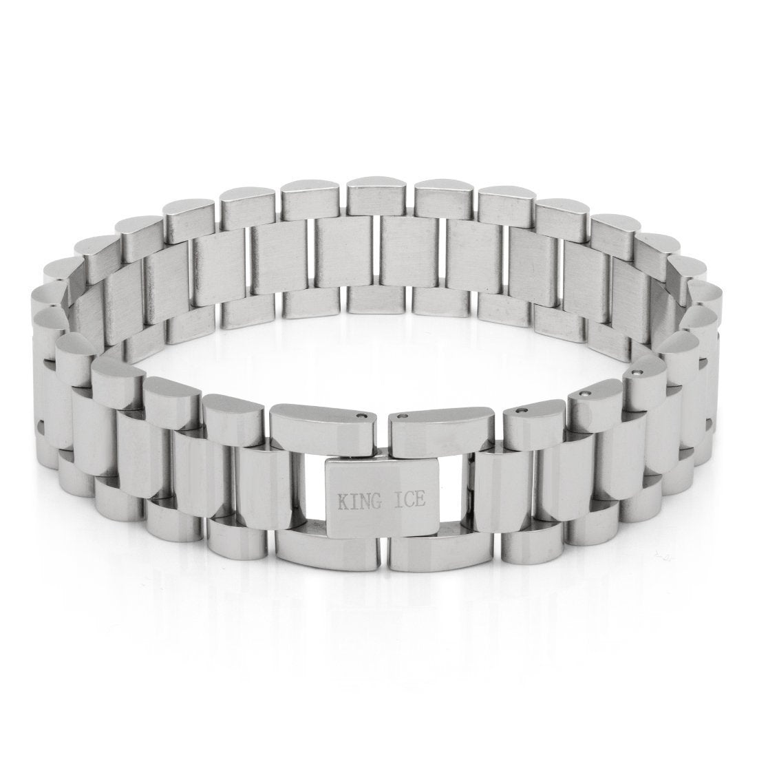 15mm Rollie Link Bracelet  in  by King Ice