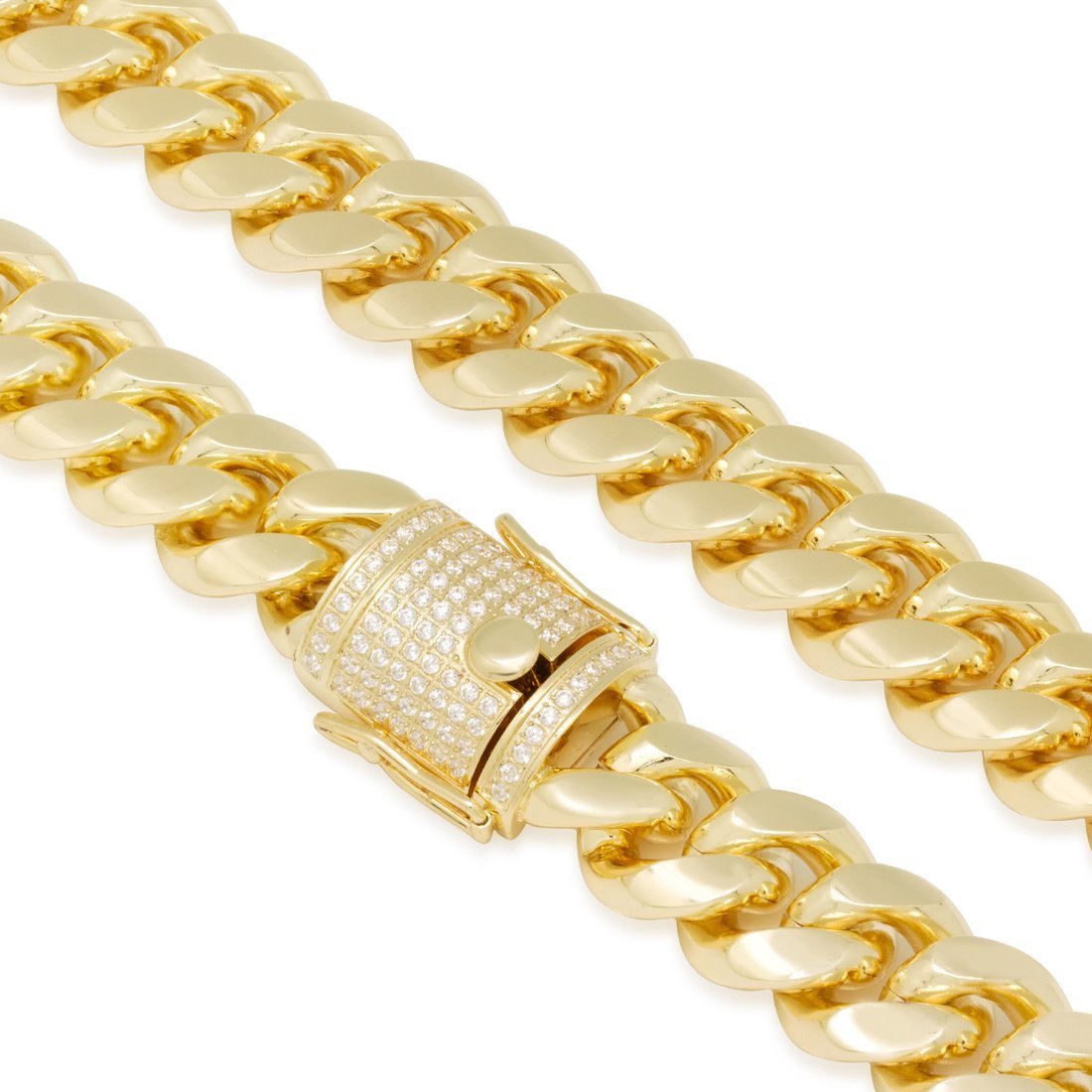 18mm Miami Cuban Link Chain  in  by King Ice