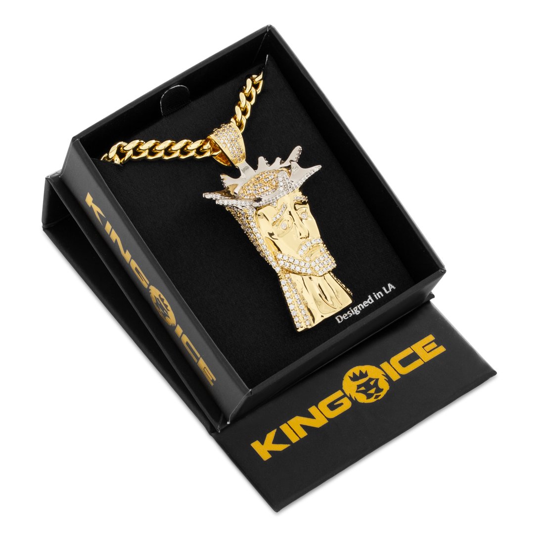 3D Boss Holy One Necklace  in  by King Ice