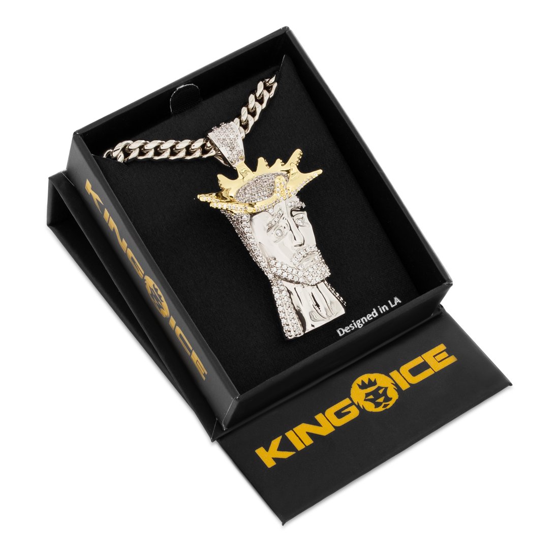 3D Boss Holy One Necklace  in  by King Ice