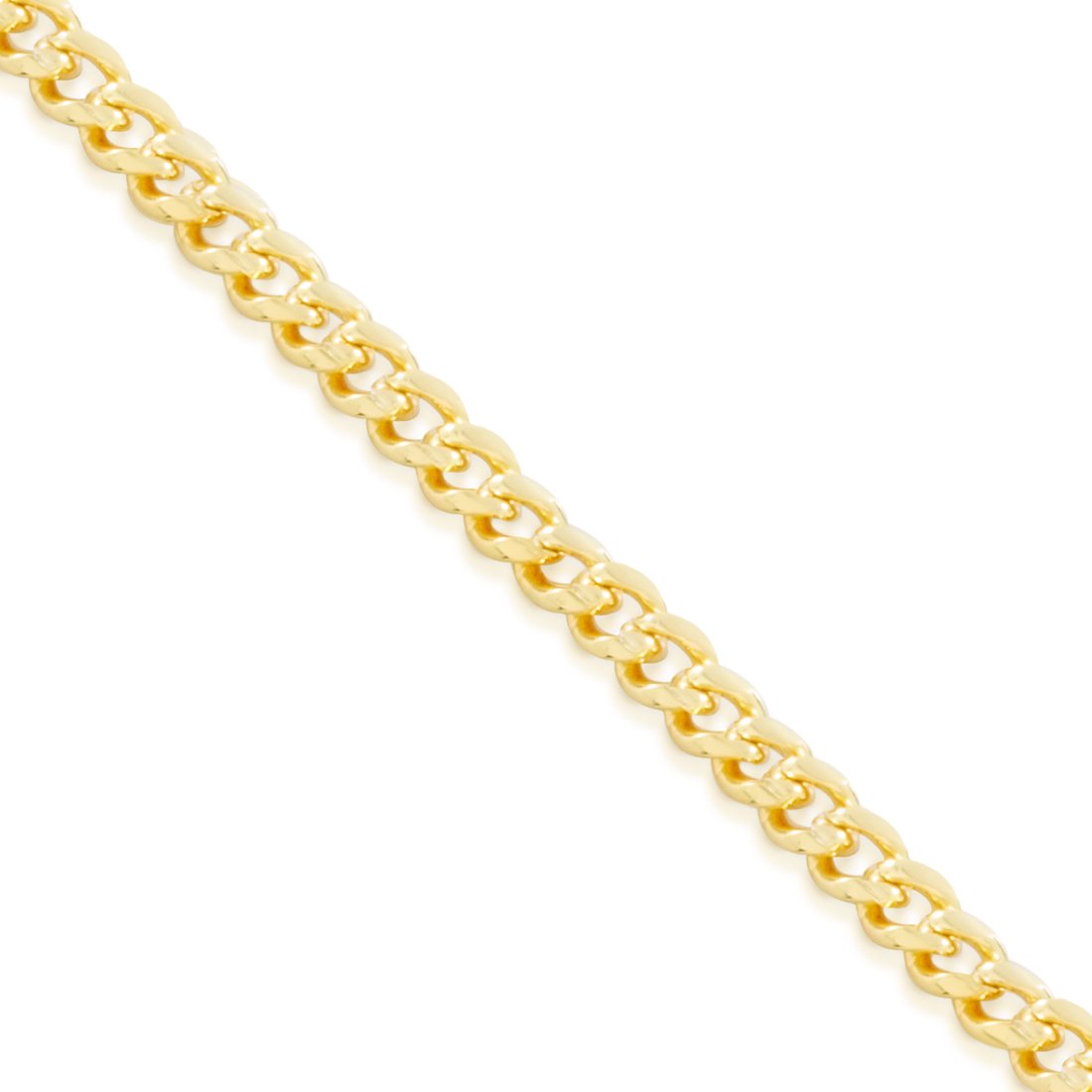 3mm Miami Cuban Link Choker Chain  in  by King Ice