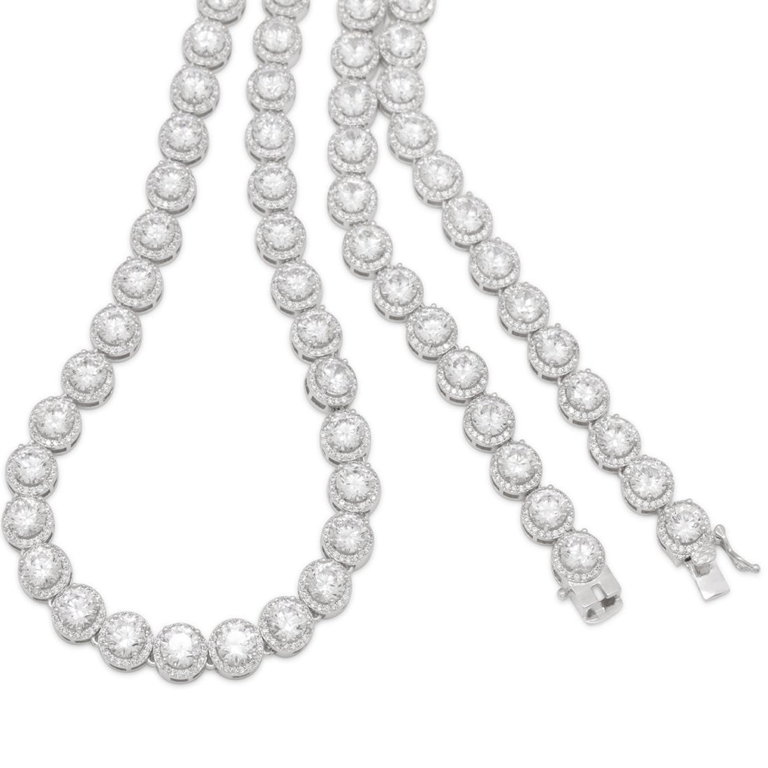 5mm Brilliant-Cut Tennis Chain  in  by King Ice