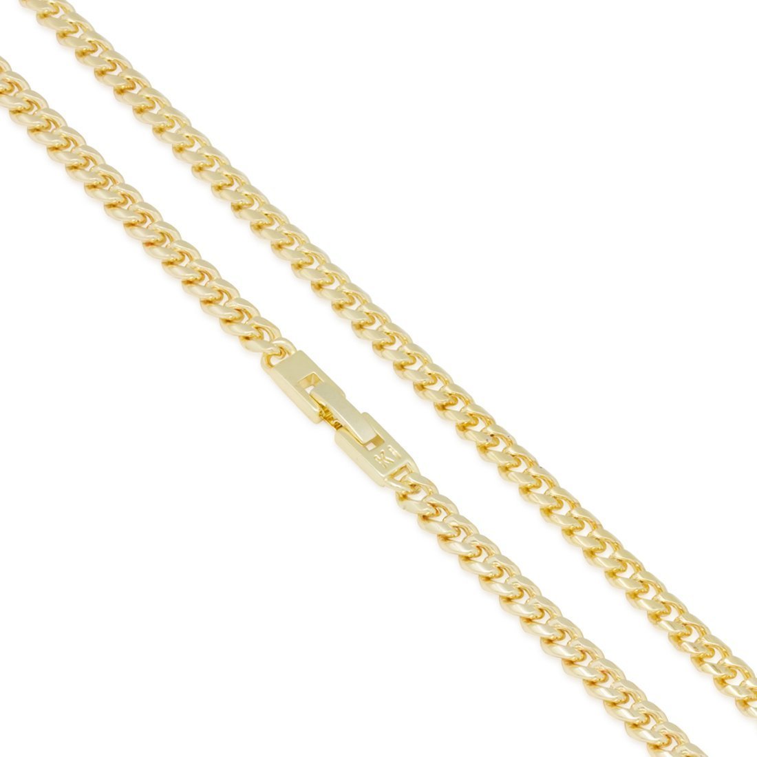 5mm Miami Cuban Link Chain Choker Set  in  by King Ice