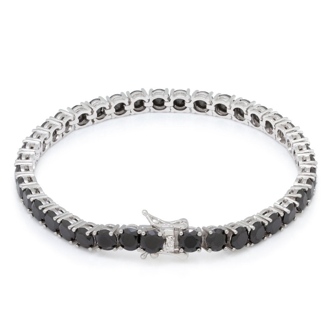 5mm Onyx Tennis Bracelet  in  by King Ice