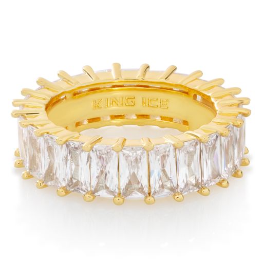 6mm Baguette Ring  in  by King Ice