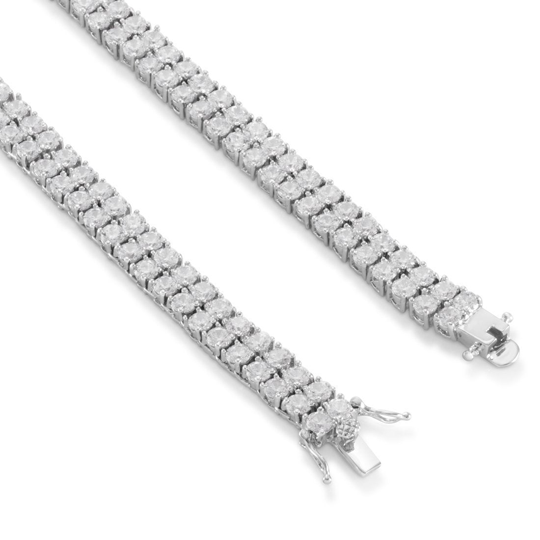 8mm Double-Row Tennis Chain  in  by King Ice