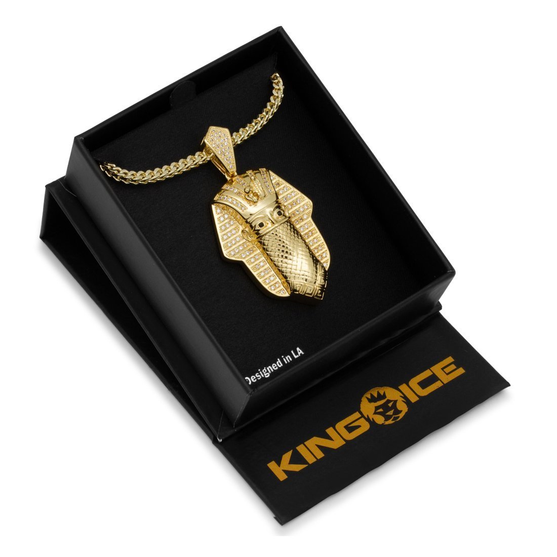 Egyptian Bandana Pharaoh Necklace  in  by King Ice