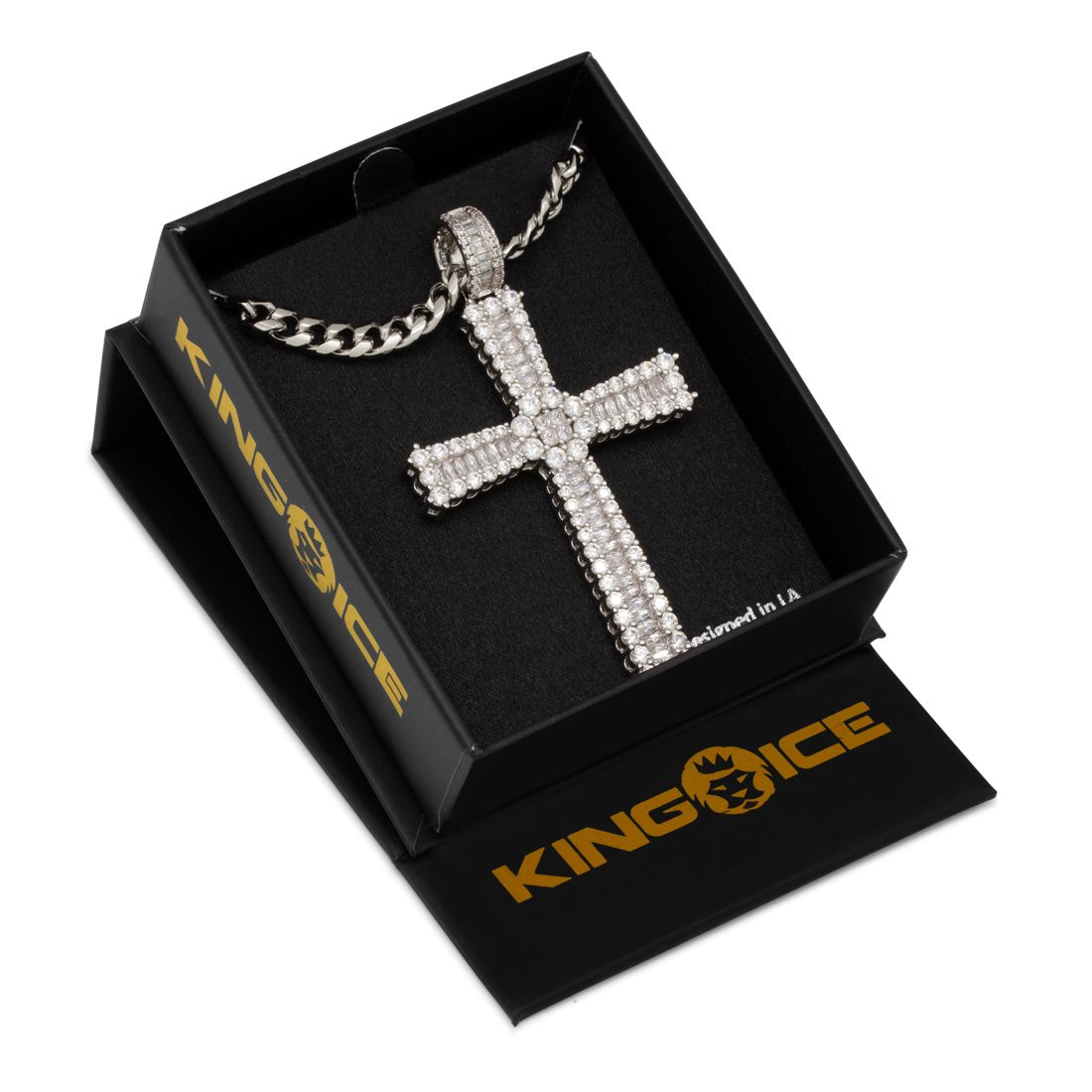 Celtic Cross Necklace  in  by King Ice