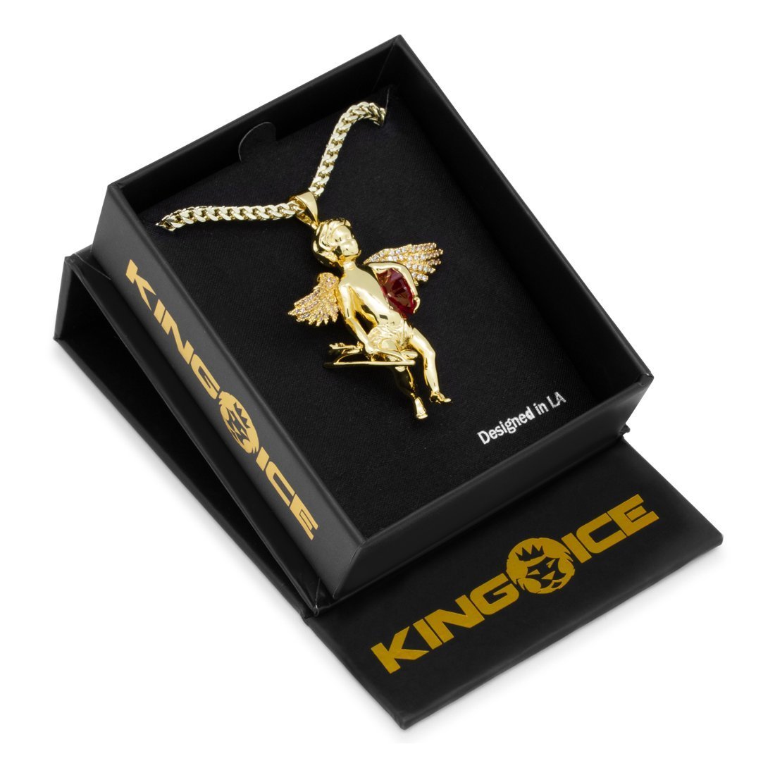 Cupid Necklace  in  by King Ice