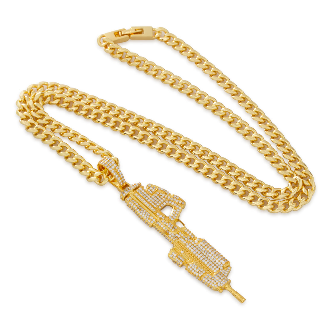 Halo x King Ice - MA5C Assault Rifle Necklace  in  by King Ice