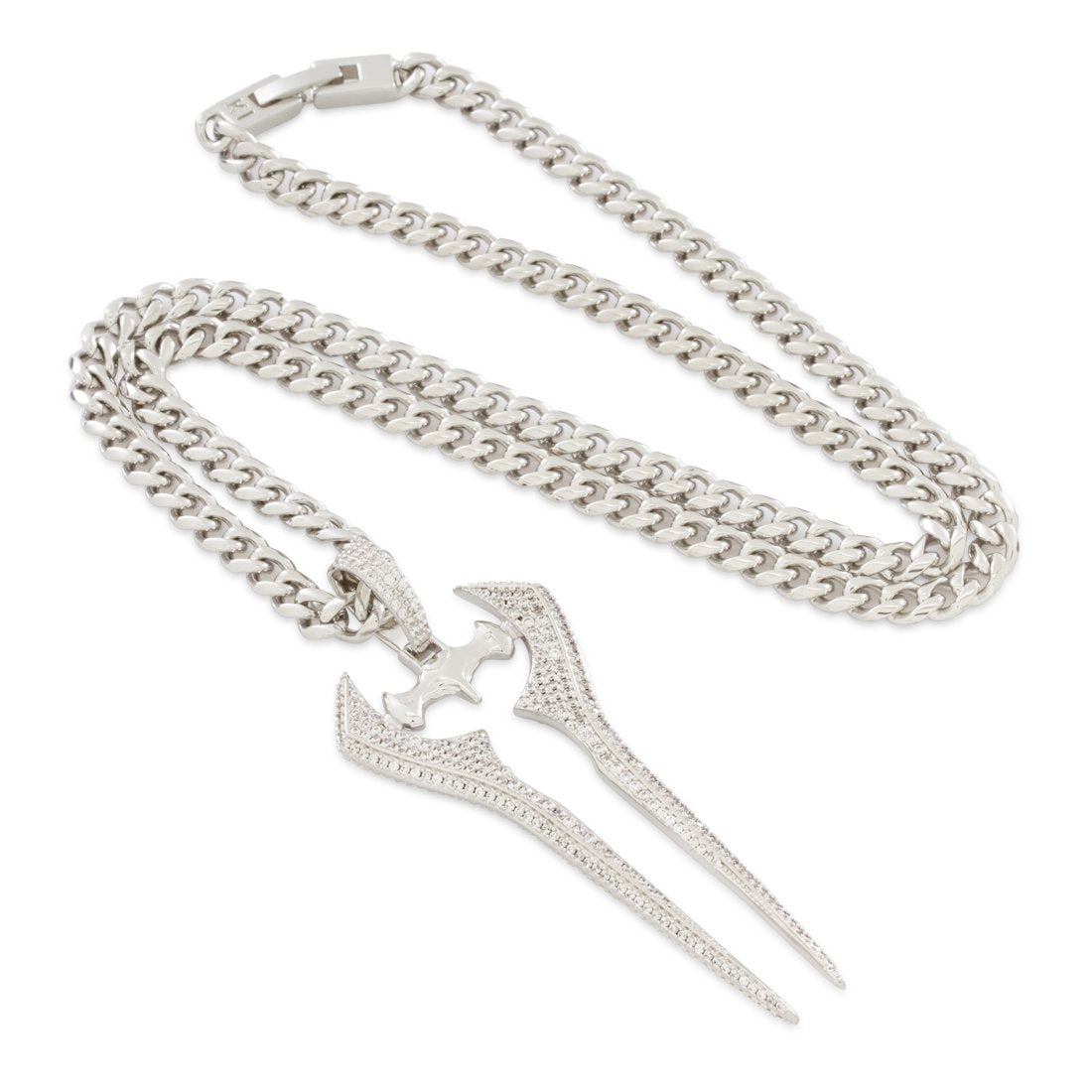 Halo x King Ice - Iced Energy Sword Necklace  in  by King Ice