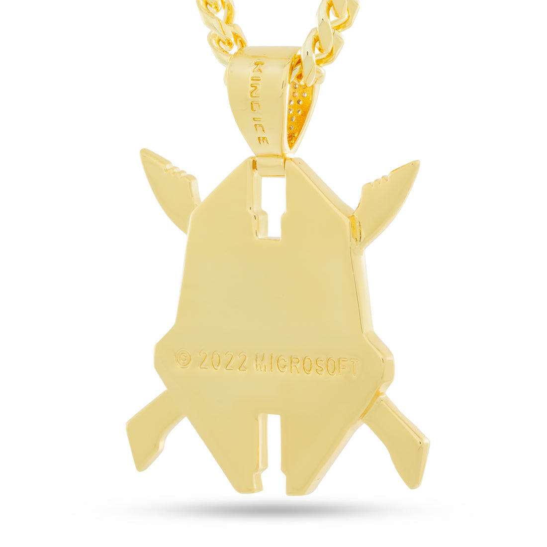 Halo x King Ice - Legendary Emblem Necklace  in  by King Ice