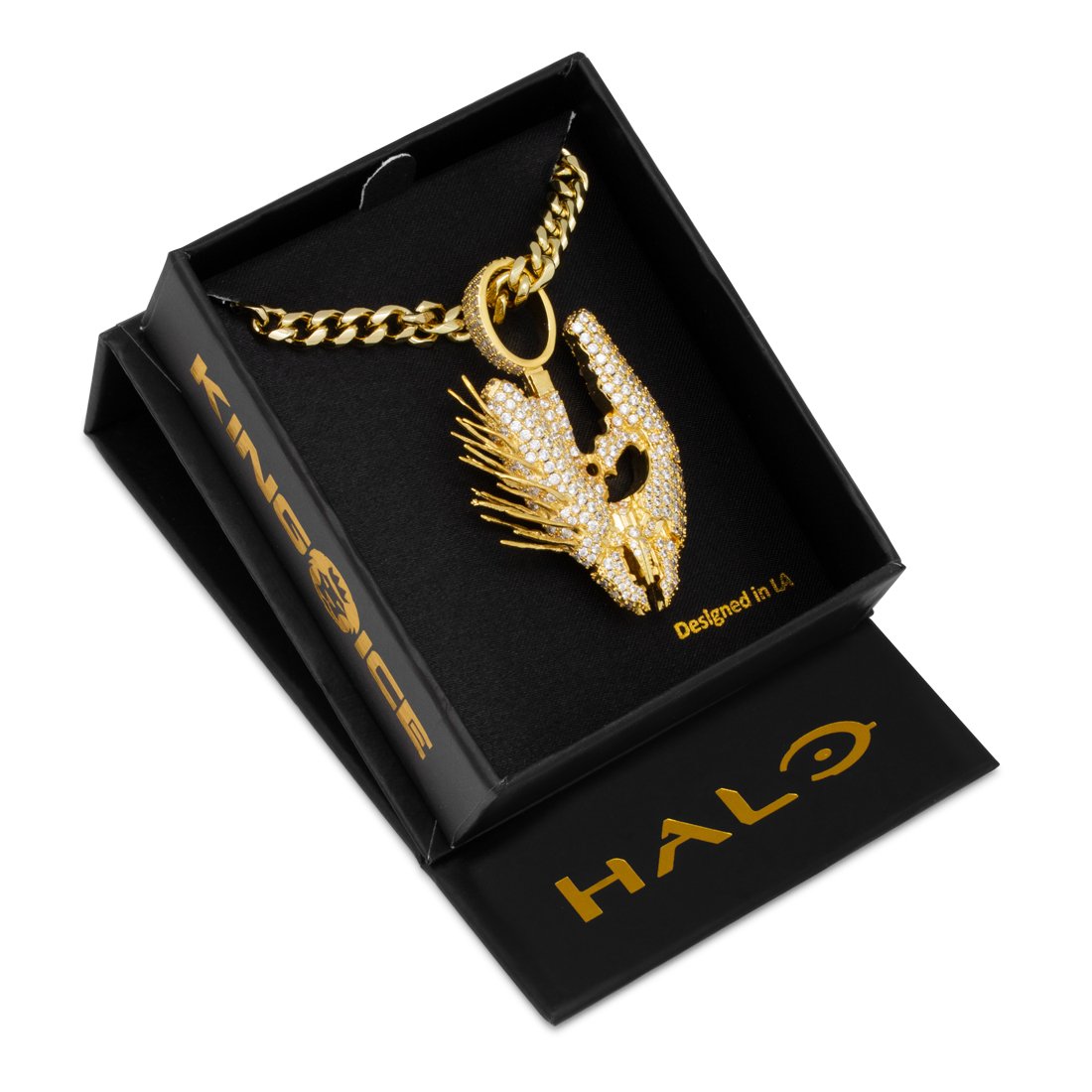 Halo x King Ice - Needler Necklace  in  by King Ice