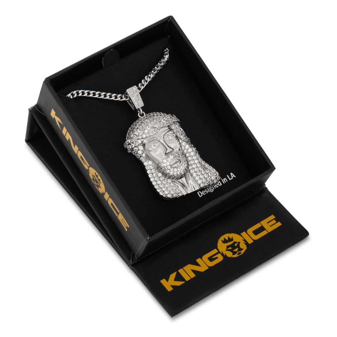 Jesus Necklace  in  by King Ice