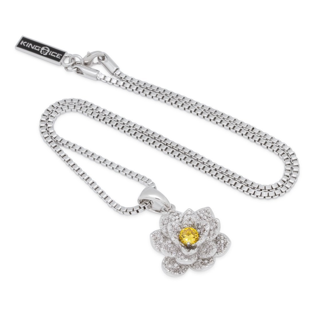 Lotus of Rebirth Necklace  in  by King Ice