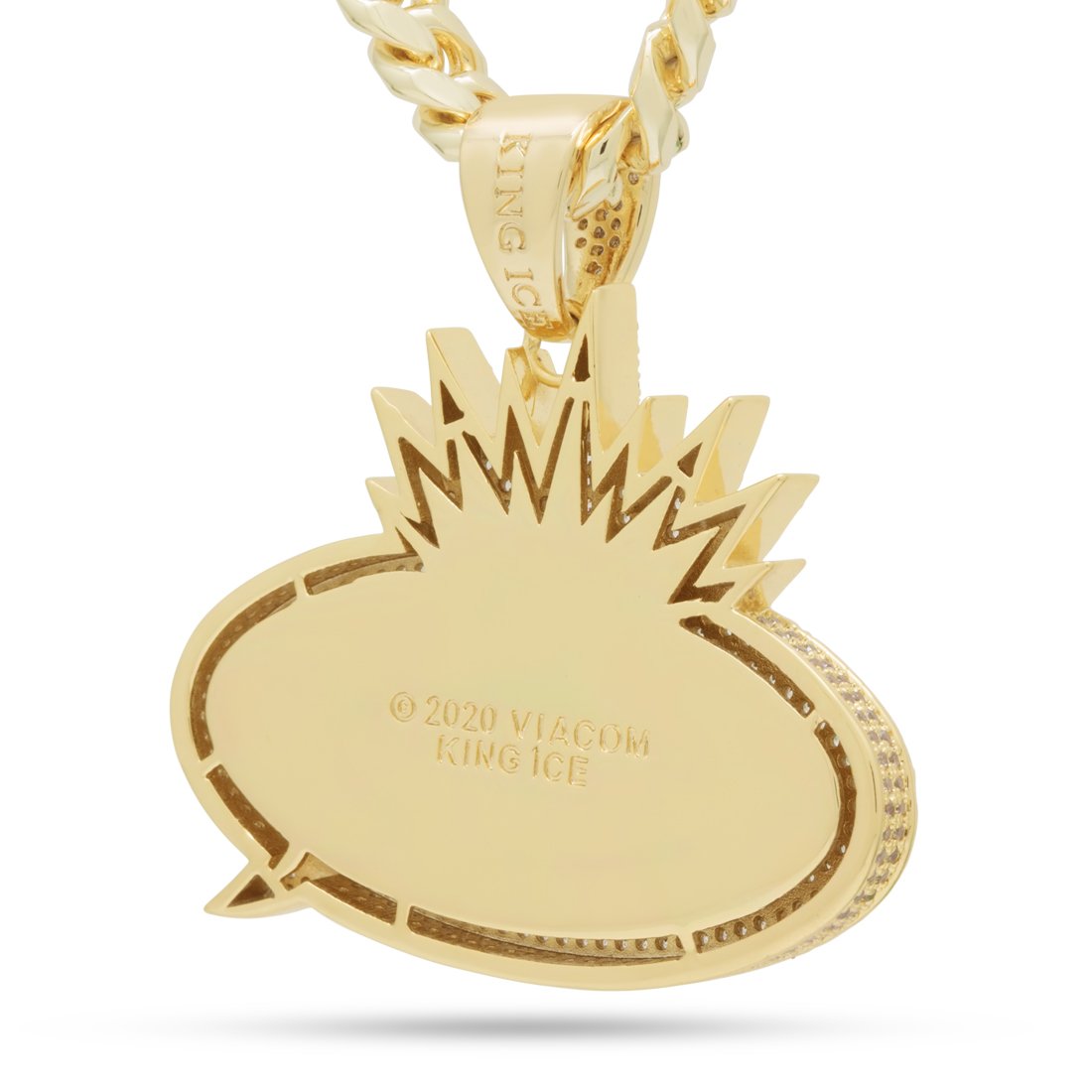 MTV x King Ice - Yo! MTV Raps Necklace  in  14K Gold / 2" by King Ice