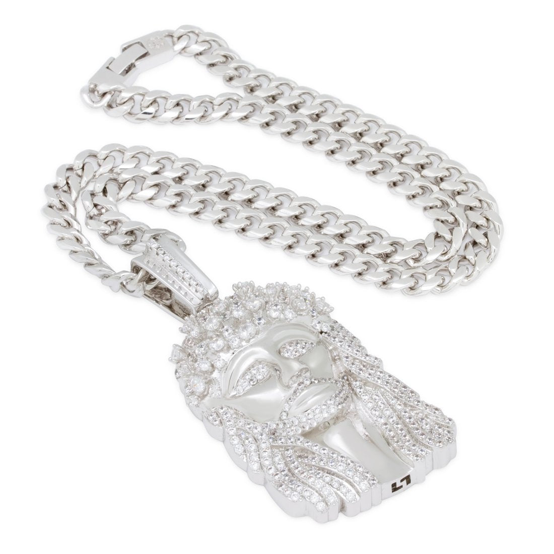 Notorious B.I.G. x King Ice - Biggie Jesus Necklace  in  by King Ice