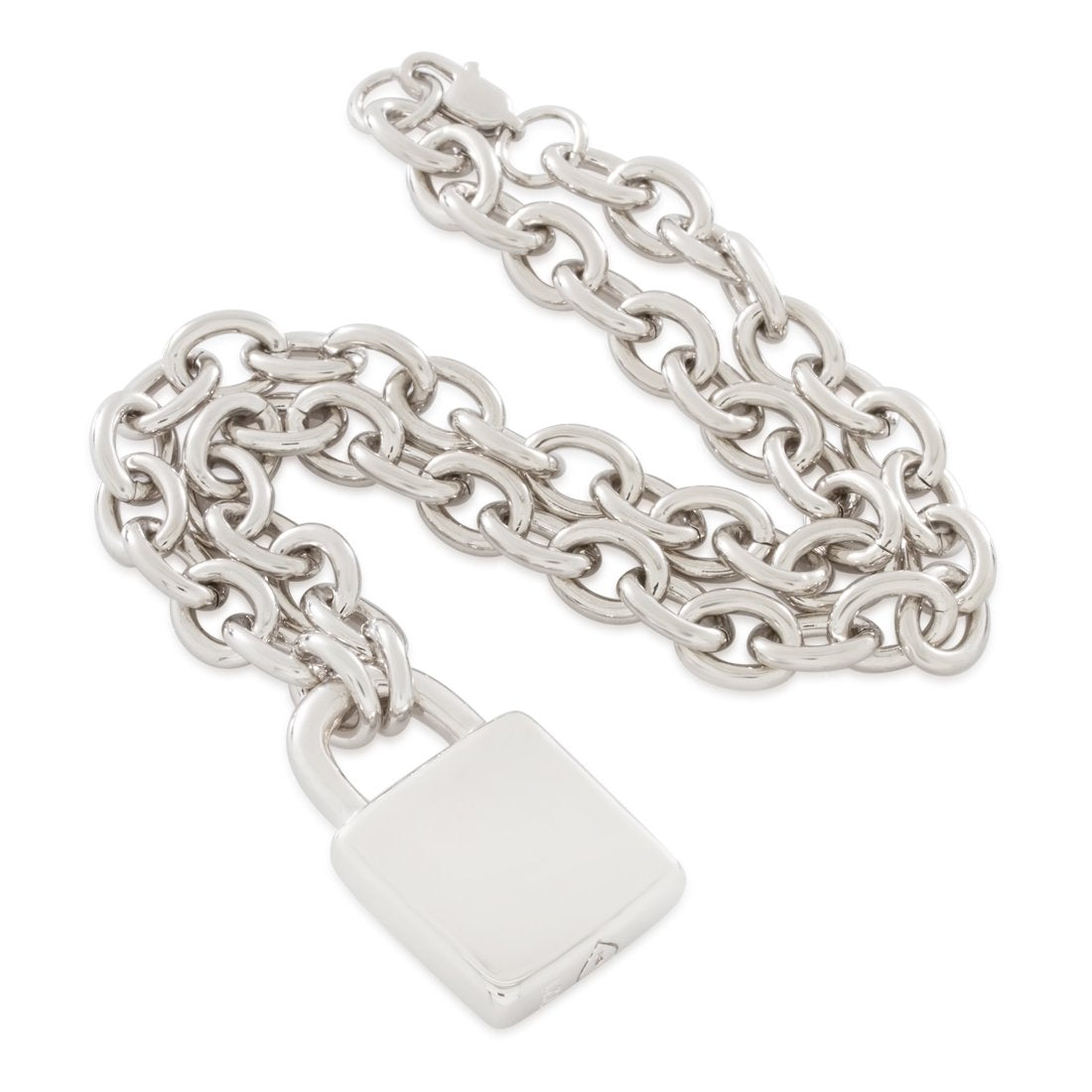 Original Padlock Necklace  in  by King Ice