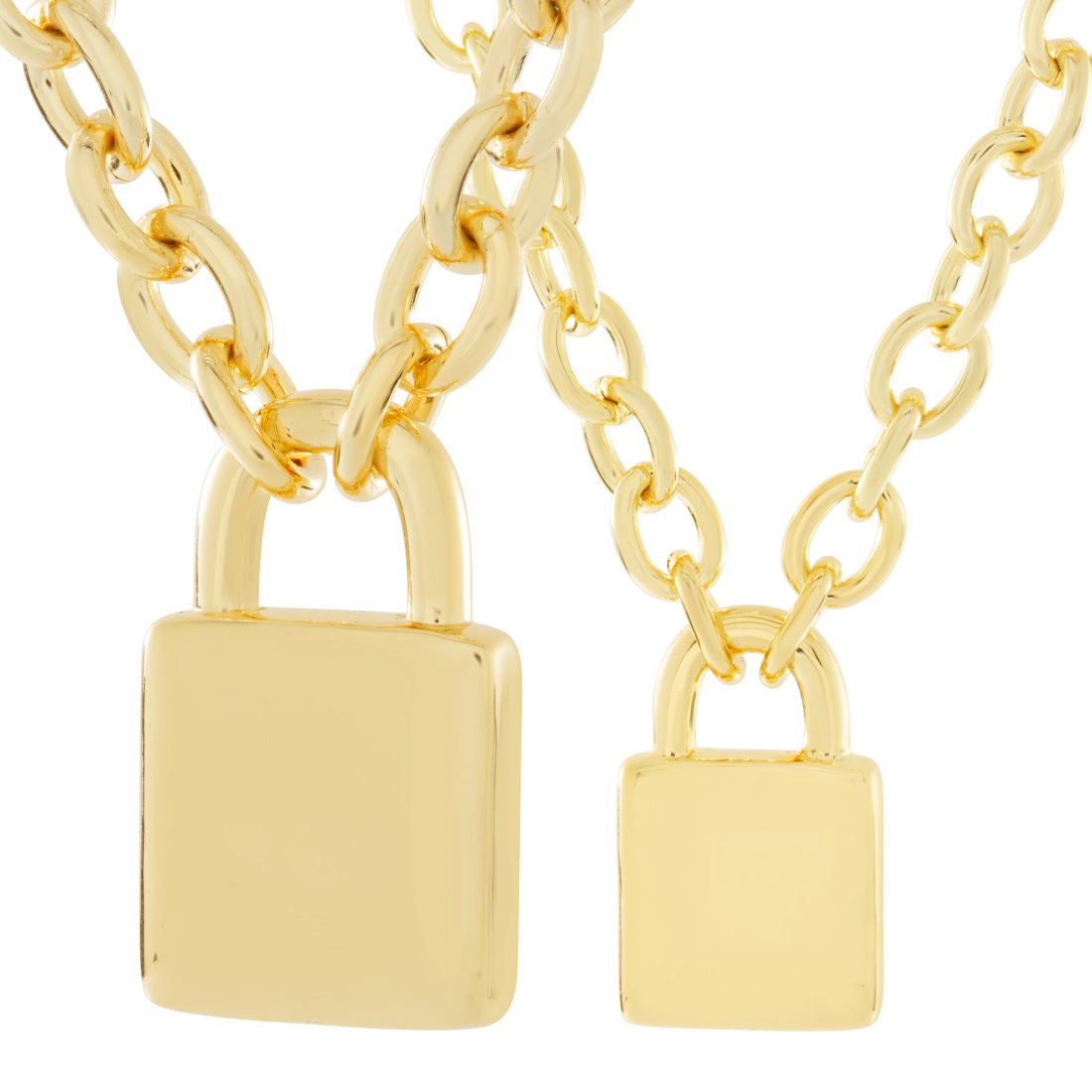 Original Padlock Necklace  in  by King Ice