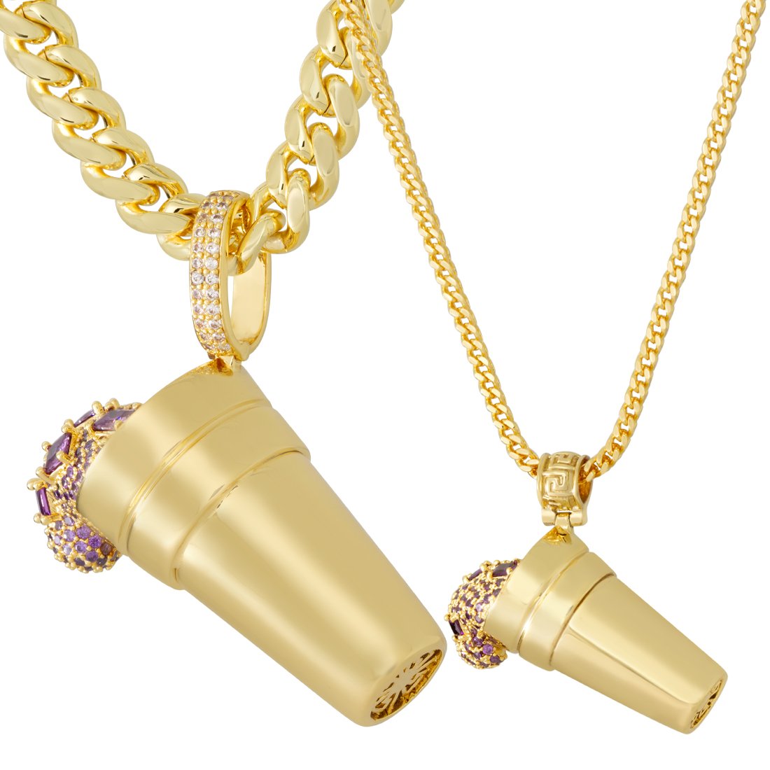 Purple Drank Necklace  in  by King Ice