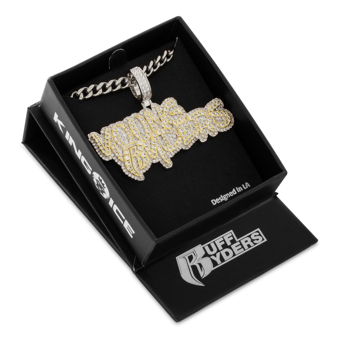 Ruff Ryders x King Ice - Young Ryders Necklace  in  by King Ice