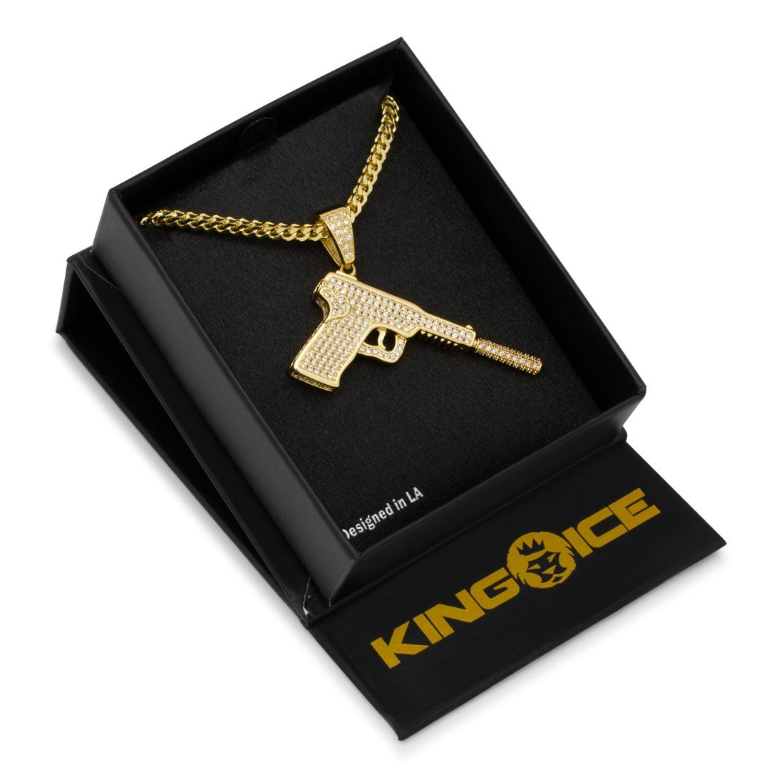 Silencer Necklace  in  by King Ice