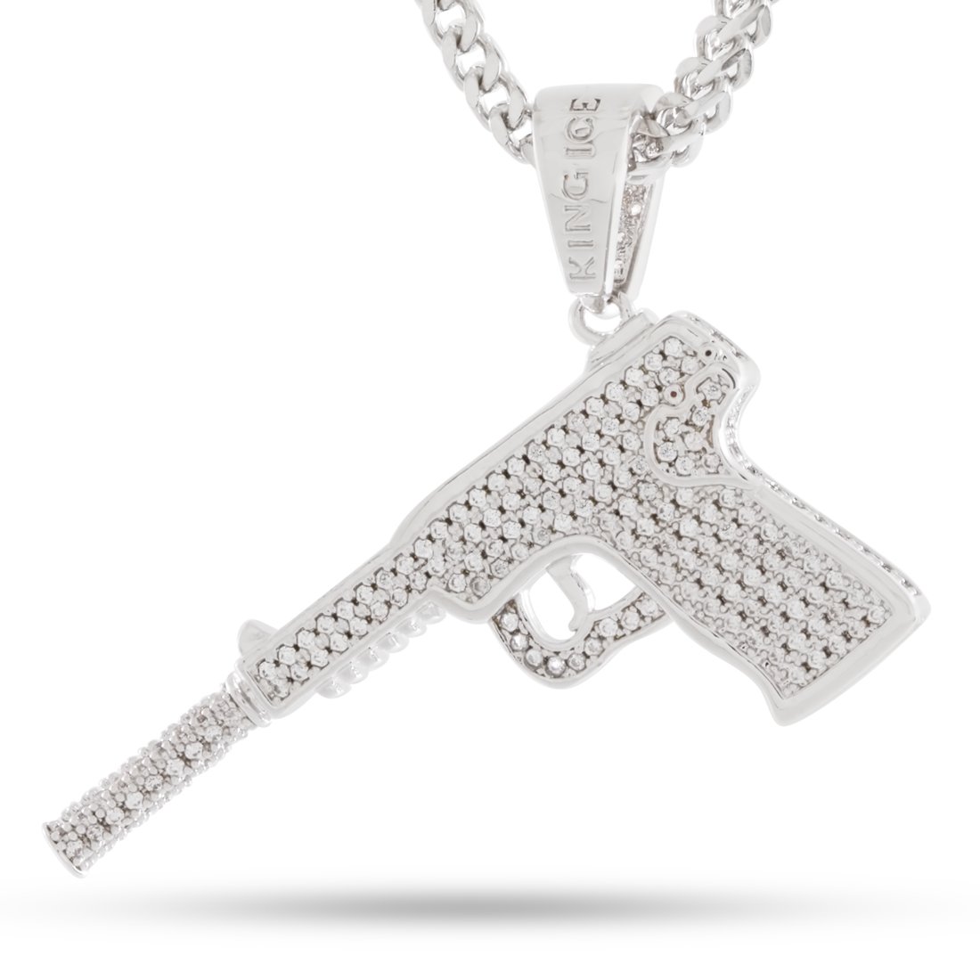 Silencer Necklace  in  by King Ice