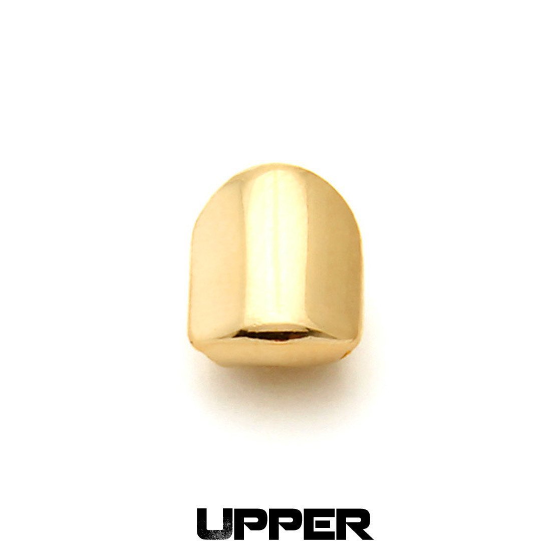 Single Tooth Cap Grillz  in  14K Gold / Top by King Ice