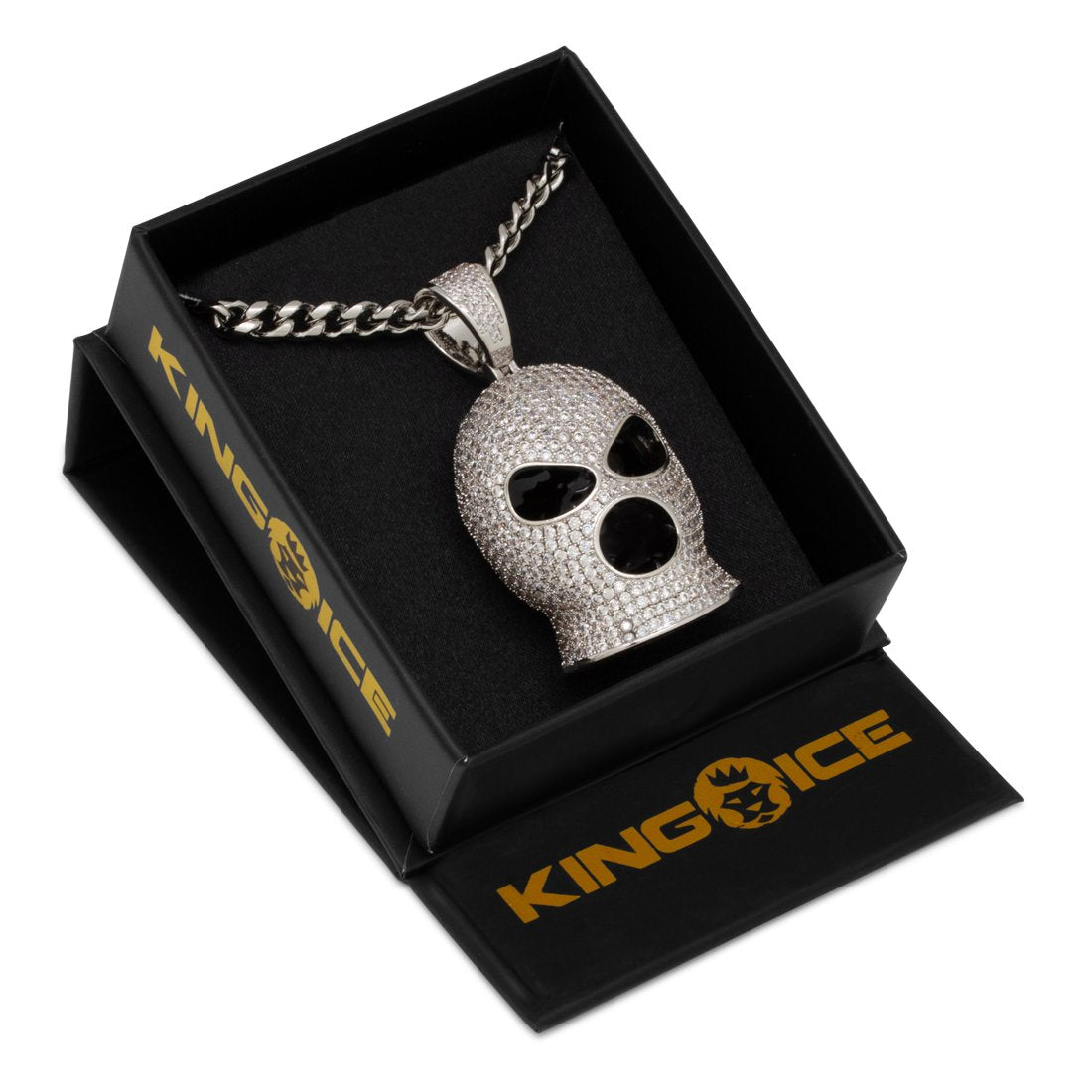 Ski Mask Goon Necklace  in  by King Ice