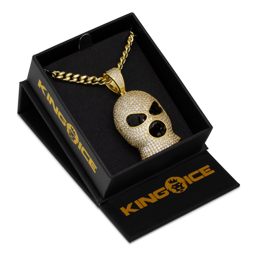 Ski Mask Goon Necklace  in  by King Ice