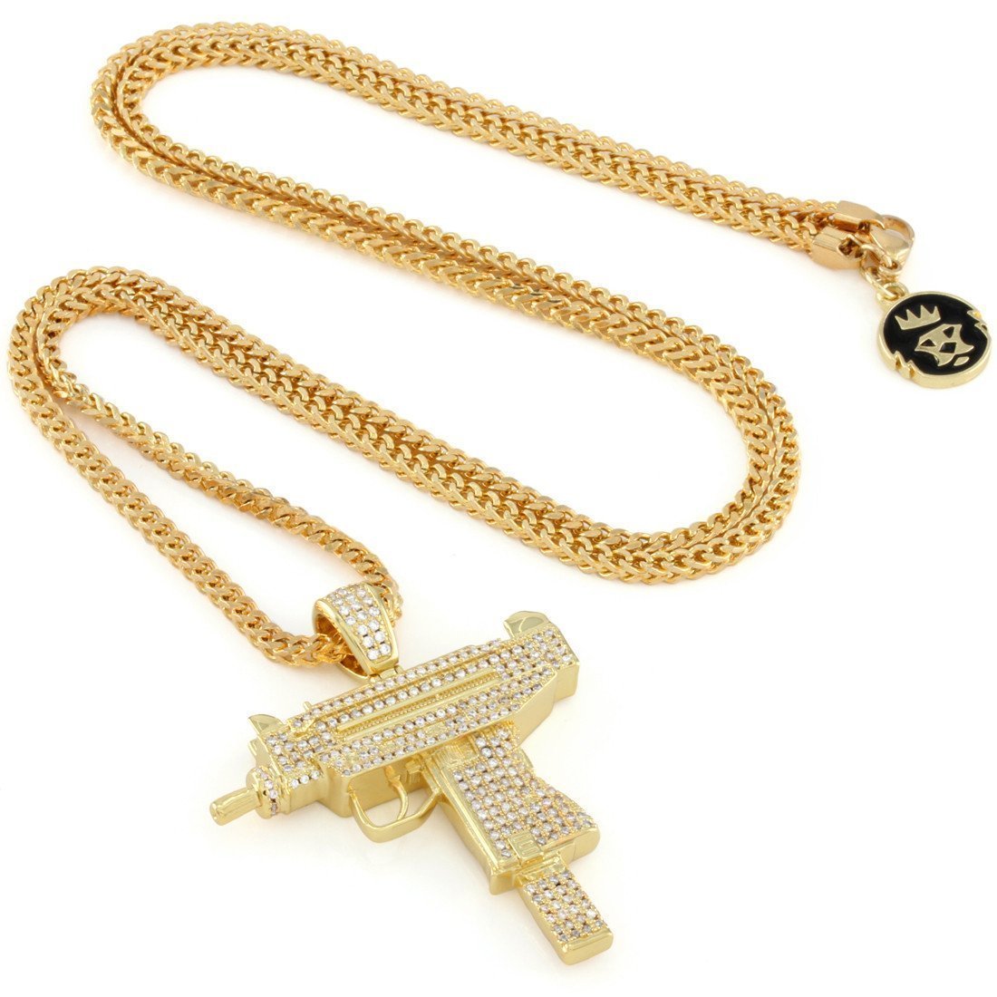 Uzi Necklace  in  by King Ice