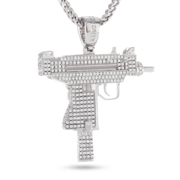 Uzi Necklace  in  by King Ice