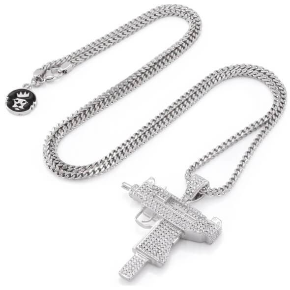 Uzi Necklace  in  by King Ice