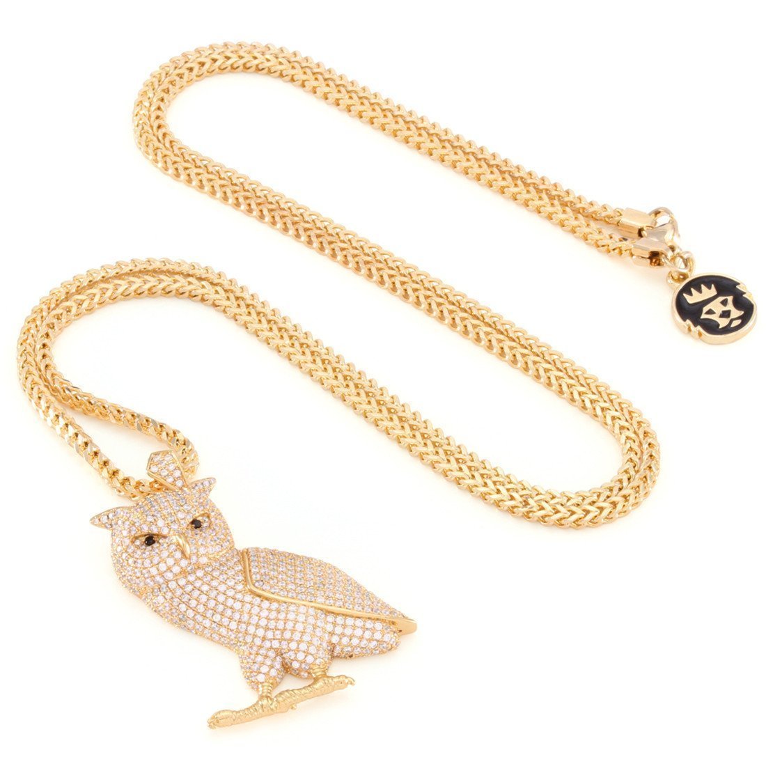 Wise Owl Necklace  in  by King Ice